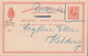 1907. DANMARK. BREVKORT 10 ØRE Christian IX Beautiful Card To Kolding Dated In Flensburg Germany And Not C... - JF434697 - Storia Postale