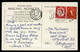 Ref 1580 - 1962 Novelty Pull-Out Postcard - Barry Island - Glamorgan Wales - Good Recorded Delivery Slogan - Glamorgan