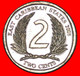 * ROUND (2002-2011): EAST CARIBBEAN STATES ★ 2 CENTS 2008 DISCOVERY COIN MINT LUSTRE!★LOW START ★ NO RESERVE! - Caraibi Orientali (Stati Dei)