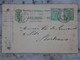 BI 9 LUXEMBOURG  BELLE  CARTE ENTIER 1896  A BORDEAUX FRANCE +AFF. INTERESSANT - Postwaardestukken