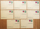 ● LOT De 8 Entiers Postaux - Bureau Commun Automobile - Demande Expertise BCA + Timbre 0.20F Saint Lô - Lots Et Collections : Entiers Et PAP