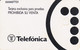 T-005 TARJETA DE ESPAÑA DE TEST DEL AÑO 1992 TELEFONICA (PRUEBA) - Tests & Service