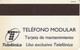 T-007/d TARJETA DE ESPAÑA DE TEST DE TELEFONICA (PRUEBA) Nº (8615) CHIP GD-4 - Tests & Services