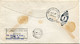 HONG KONG LETTRE PAR AVION  AVEC CACHET ILLUSTRE "HONG KONG TO SAN FRANCISCO RECEIVED-FIRST FLIGHT-F.A.M.14" DEPART ... - Storia Postale