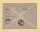 Alexandrie - Egypte - 12 Mars 1921 - Affranchissement Mixte Port Said Alexandrie - Type Blanc - Cartas & Documentos