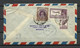 INDIA 1947 Registered Air Mail Cover To Finland Stock Exchange Bombay Registration Label Mi 164 Etc. - Poste Aérienne