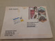 INDIA,2011,RETURN TO SENDER LABEL,AIR MAIL COVER TO SWITZERLAND,3 STAMPS,TORTOISE,POSTAL HERITAGE, GUWAHATI - Poste Aérienne