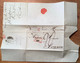 ST GALLEN 1835 L.Z 12.Kr Marque D’ échange Lettre>Avignon France(Schweiz Brief Vorphilatelie Belfort Postvertragsstempel - ...-1845 Vorphilatelie