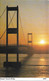 SUNSET OVER THE SEVERN BRIDGE, MONMOUTHSHIRE, WALES. UNUSED POSTCARD   Ty2 - Monmouthshire