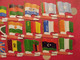 15 Plaquettes Drapeaux L'Alsacienne Afrique Somalie Lesotho Cameroun Libye Gabon Malawi Niger Zambie... Drapeau. Lot 15 - Plaques En Tôle (après 1960)