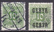 DK322 – DENMARK – 1921-23 – NUMBERS IN FRAME – Y&T # 12-19 USED 9 € - Postage Due