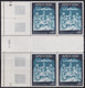 Andorre   .   Y&T   .     184/186  .  Blocs De 4   (3 Scans)    .    **   .    Neuf SANS Charniere    .     MNH - Unused Stamps