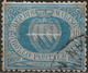 SM3aU - San Marino 1877/90, Sassone Nr. 3a, 10 Cent. Oltremare Chiaro - Usati