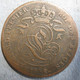 Belgique 2 Centimes 1856/5 (6 Over 5)  Léopold I , En Cuivre, KM# 4 - 2 Cents