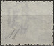 SM8aU - San Marino 1892, Sassone Nr. 8a, 5 Su 10 Cent. Azzurro - Varietà Firmata Dal Perito - Oblitérés