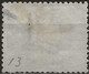 SM13aU - San Marino 1892/94, Sassone Nr. 13a, 5 Cent. Verde Oliva Grigiastro - Difettato - Used Stamps