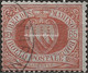SM19U - San Marino 1892/94, Sassone Nr. 19, 65 Cent. Bruno Rosso - Usati
