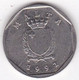 Malte 5 Cents 1991 , Cupronickel, KM# 95 - Malta