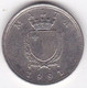 Malte 10 Cents 1991 , Cupronickel, KM# 96 - Malte