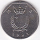 Malte 50 Cents 1991 , Position A, Cupronickel, KM# 98 - Malta