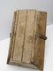 Delcampe - *TRES ANCIEN PANIER DE VENDANGE CEUILLETTE AU JARDIN BOIS POIGNEE CUIVRE  E - Art Populaire