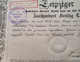 1839 LEIPZIGER BANK 250 THALER LEIPZIG ACTIE ACTION TITRE /FREE SHIPPING R - Other & Unclassified