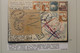 1940 Petah Tikva Haifa Lwow Ukraine CCCP LEVANT Censor Cover Palestine Palästina Israel Registered Recommandé Reco RRR - Palästina