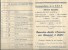 Dépliant Publicitaire/  Transports/Catella/Le Fayet/Excursions En Autocars /Mont Blanc/Chamonix/Vers 1935  PGC93Bis - KFZ