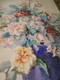 Grande Aquarelle Ancienne Fleurs Vers 1900 Signée Mad. Cotty (Madeleine) - Aquarelles