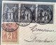IS-S-TILLE CÔTE-D’ OR 1888 Lettre Tarif Carte De Visite Affr Sage 2c #85 +1c X3 #83   (France Lettre Cover - 1877-1920: Semi Modern Period