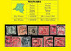 (°) BELGIAN CONGO / CONGO BELGE = NIANGARA CANCELS STUDY X 12 STAMPS  [G] - Variétés Et Curiosités