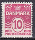 DK082 – DENMARK – 1912 – NUMBERS & WAVES TYPE – SG # 114 USED 7,50 € - Ongebruikt