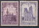 BELGIQUE - 1928 - YVERT N°271/272 * MH - COTE = 32 EUR. - Neufs