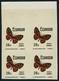 Neuf Sans Charnière Papillons, 10 Valeurs Différentes Postes Et PA, Fond De Couleur Ou Blanc, Tous En Blocs De 4 ND, T.B - Sonstige & Ohne Zuordnung