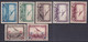 BELGIQUE - 1930/35 - POSTE AERIENNE SERIE COMPLETE YVERT N°A 1/7 * MH - COTE = 56 EUR. - Neufs