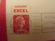 Lettre + Timbre Pub Publicitaire Muller 15 F N° 1011a. Excel. Publicité Carnet Réclame. - Storia Postale