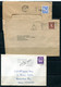 Great Britain 1947 And Up 5 Covers Used 14133 - Revenue Stamps