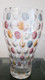 Vase Optique/ Bonbonniere Vintage. Bosk Sklo. Czech Glass. - Vazen