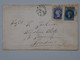 L32 SOUTH AUSTRALIA  BELLE LETTRE  RARE 1871 ADELAIDE  A LONDON U.K +N°22 SURCHAGE " PENCE + AFFRANCH. INTERESSANT++ - Storia Postale