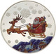Médaille Collection JOYEUX NOEL MERRY CHRISTMAS NEUVE SILVER PLATED NEUVE - Père-Noël