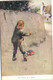 PC LAWSON WOOD, ARTIST SIGNED, THE PRICE OF A PEAR, Vintage Postcard (b35444) - Wood, Lawson