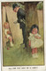 PC LAWSON WOOD, ARTIST SIGNED, ALL FOR THE LOVE, Vintage Postcard (b35370) - Wood, Lawson