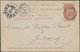Belgique 1900. Entier Postal, Carte Perforée CL 10 C Fine Barbe, Bruxelles Législatif à Jönköping Suède. Crédit Lyonnais - 1863-09