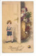 30717 - Hannes Petersen Joyeux Noël Père Noël Et Enfant (attention Pli Dans Coin) - Petersen, Hannes