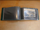 BEL ALBUM VERT  TEXTURE MOELLEUSE AGREABLE+ VIDE+ ENV. 38 PAGES  POUR 80  LETTRES +BON ETAT=>A PRENDRE PARIS - Binders With Pages