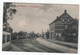 1 Oude Postkaart Santhoven Zandhoven  Statieplein  STOOMTRAM 1908 - Zandhoven