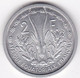 Afrique Equatoriale Française Union Française 2 Francs 1948 , En Aluminium - French Equatorial Africa