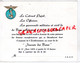 87- LIMOGES- CARTE INVITATION COLONEL PUJOL-BASE AERIENNE ROMANET N° 274 1969- BAL  ARMEE DE L' AIR - Documents Historiques