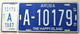 Plaque D'immatriculation - Aruba - 1987 - - Number Plates