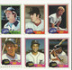 BASEBALL CARDS 1981 TOPPS – MAJOR LEAGUE BASEBALL – MLB - LOT OF THIRTY (30) USED - Lots